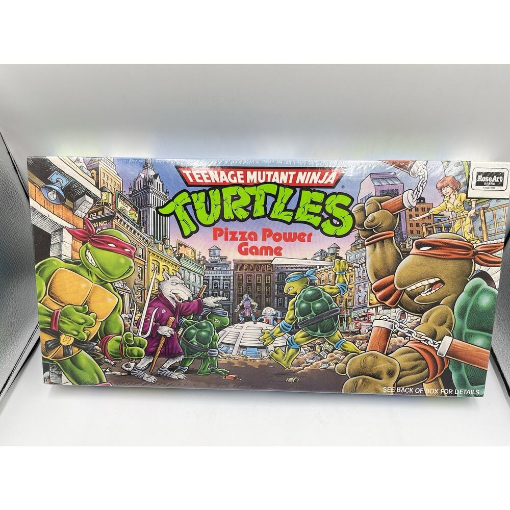 1987 TMNT Teenage Mutant Ninja Turtles Pizza Power Board - SEALED MINT Condition